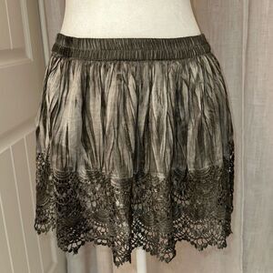 *Anthropologie* Elastic waist mini skirt by RAGA